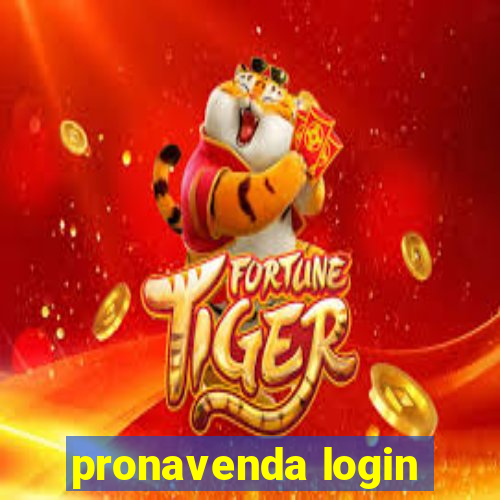 pronavenda login